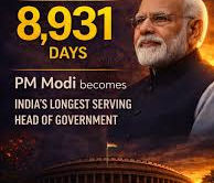 PM Modi Emerges As India’s Longest-Serving Head Of Government, Crosses 8,931 Days In Office