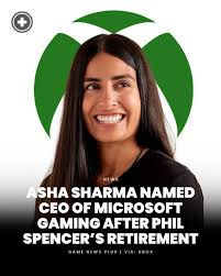 Asha Sharma Appointed CEO of Microsoft Gaming