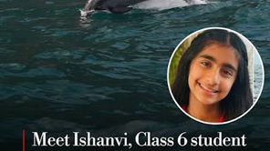 Meet Ishanvi Sakharpe: Class 6 Student Using Science to Help Protect Dolphins