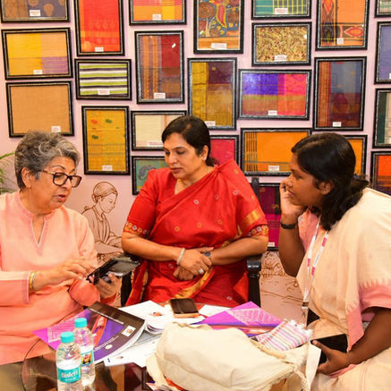 Fabindia Visits Andhra Pradesh Pavilion, Explores Collaboration Opportunities at Bharat Tex 2026