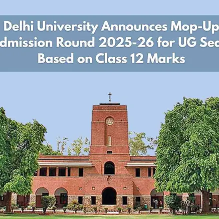 DU Announces On-The-Spot Mop-Up Admission Round for UG 2025-26