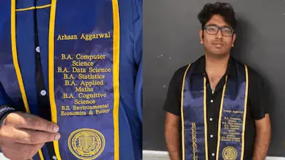 Indian Student Earns Six STEM Degrees From UC Berkeley, Draws Widespread Praise Online