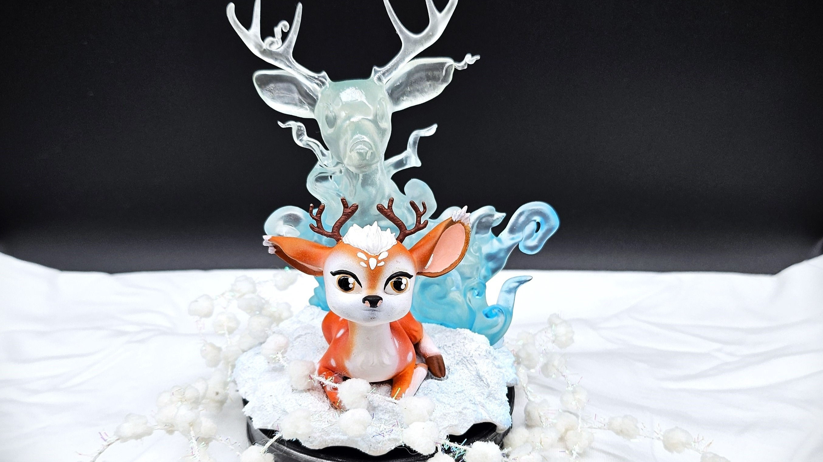 Figurine STL kawaii chibi : Sylvéa, Héritier de la Forêt