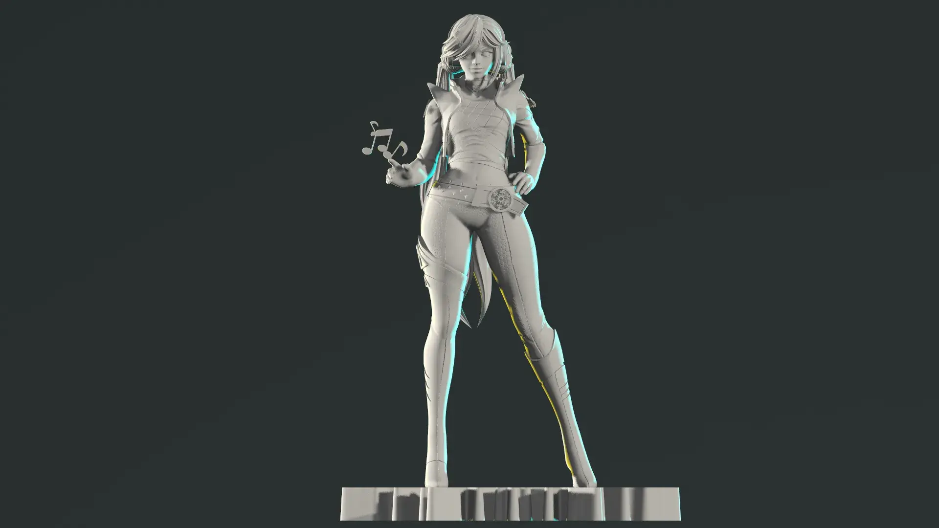 STL Luna Snow Mirae 2099 - Marvel Rivals