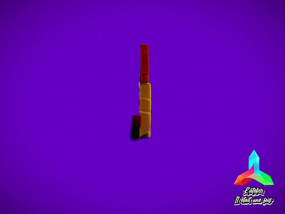 Thumbnail: Prénom Harry Potter en résine : impression 3D