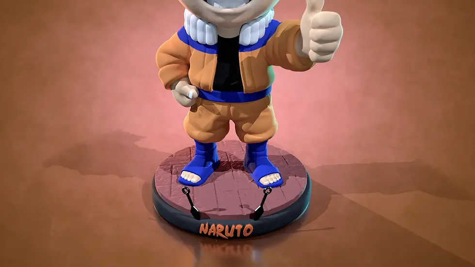 Miniature : STL Naruto chibi