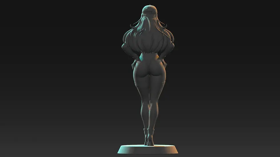 Thumbnail: STL pin-up MotoGP numéro 22 Fichier numérique pour impression 3D