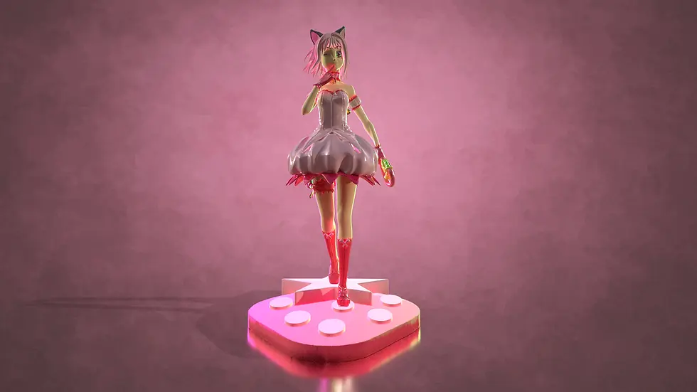 Thumbnail: Fichier STL ichigo Momomiya tokyo Mewmew