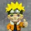 Miniature : figurine Naruto chibi peinte à la main