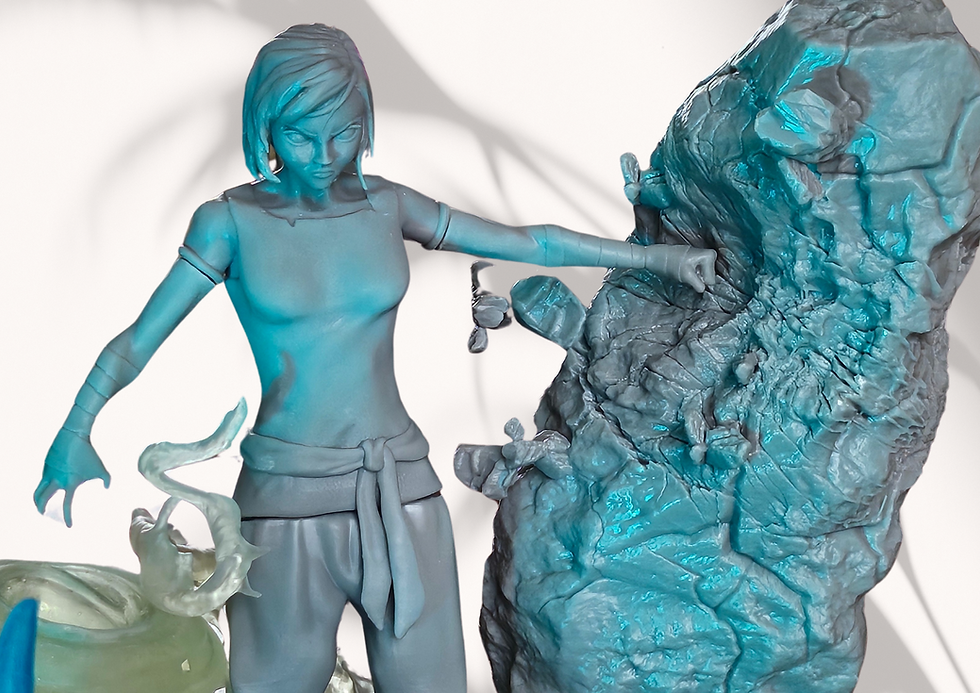 Thumbnail: fichier STL de la figurine legend of Korra