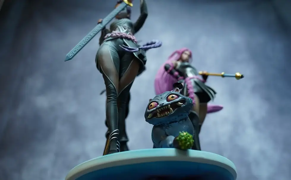 Miniature : Figurines Demon Hunter Kpop Huntrix