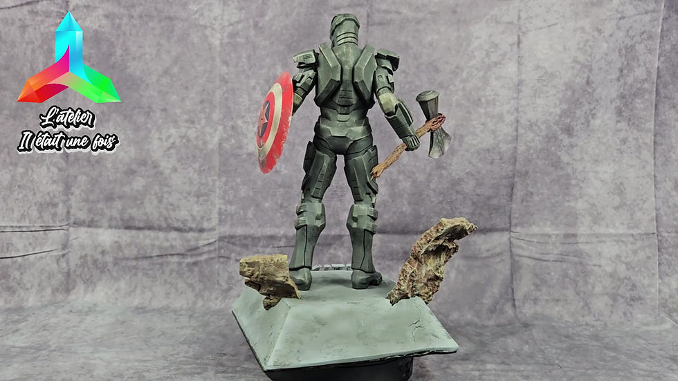 Miniature : Figurine Iron man marvel