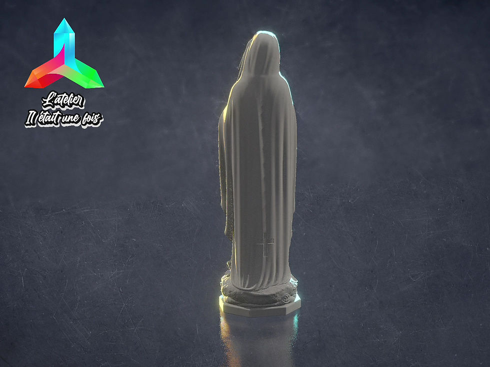 Thumbnail: Figurine Notre dame de lourde