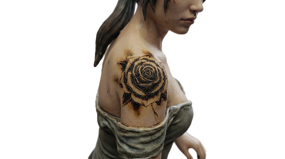 Gravure sur figurine