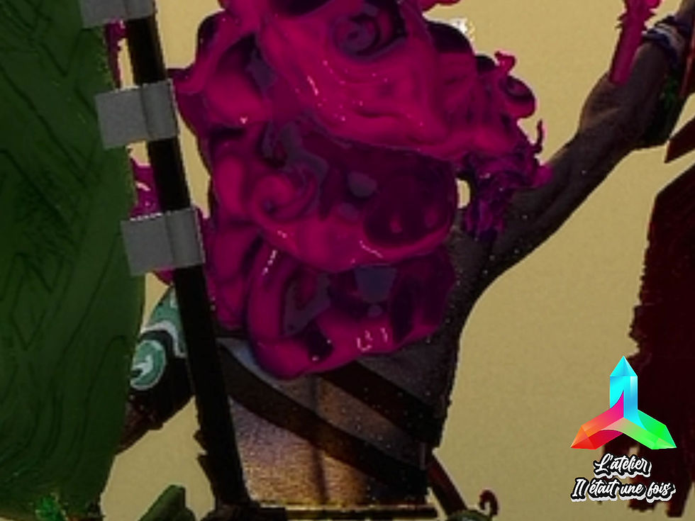 Miniature : Figurine en résine du jeu Naraka Blade point Takeda nobutada