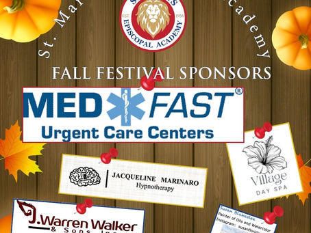 Don't Forget! Our Annual Fall Festival is Tonight!