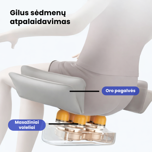 Miniatiūra: Masažinis krėslas RF-X1