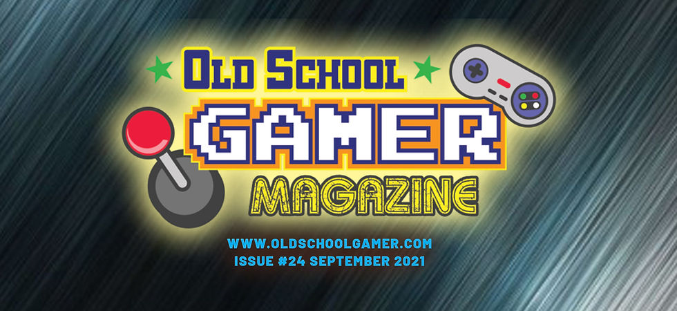 Old School Gamer Magazine Cover