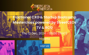 STREETCEOs PRESENTS FRACTIONAL CXO MASTERCLASS & STARTUP BOOTCAMP