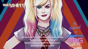 Get ready, Harley Quinn fans, as your girl is about to get her own book—and we have a fun sneak peek