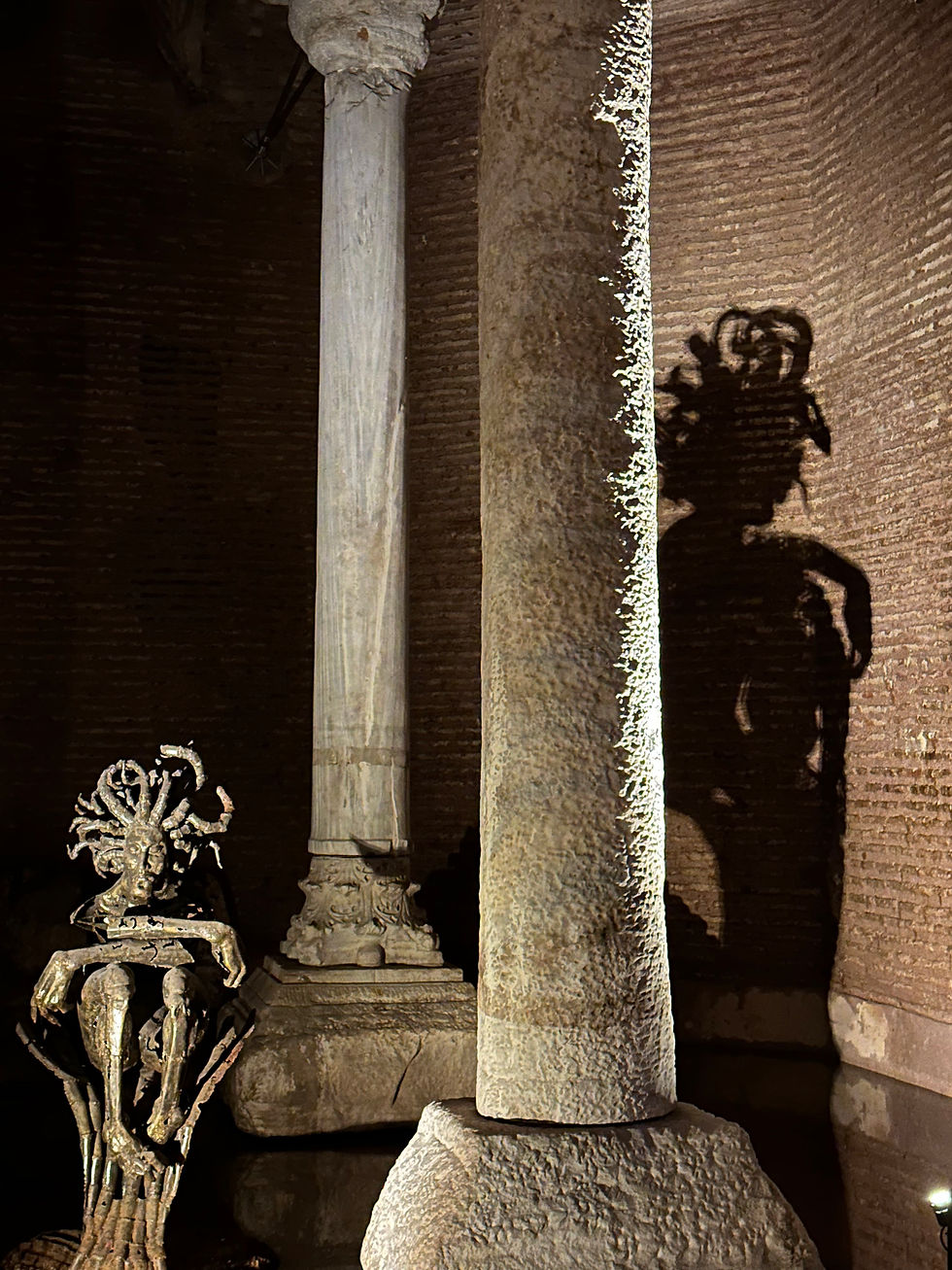 Statue and its shadow