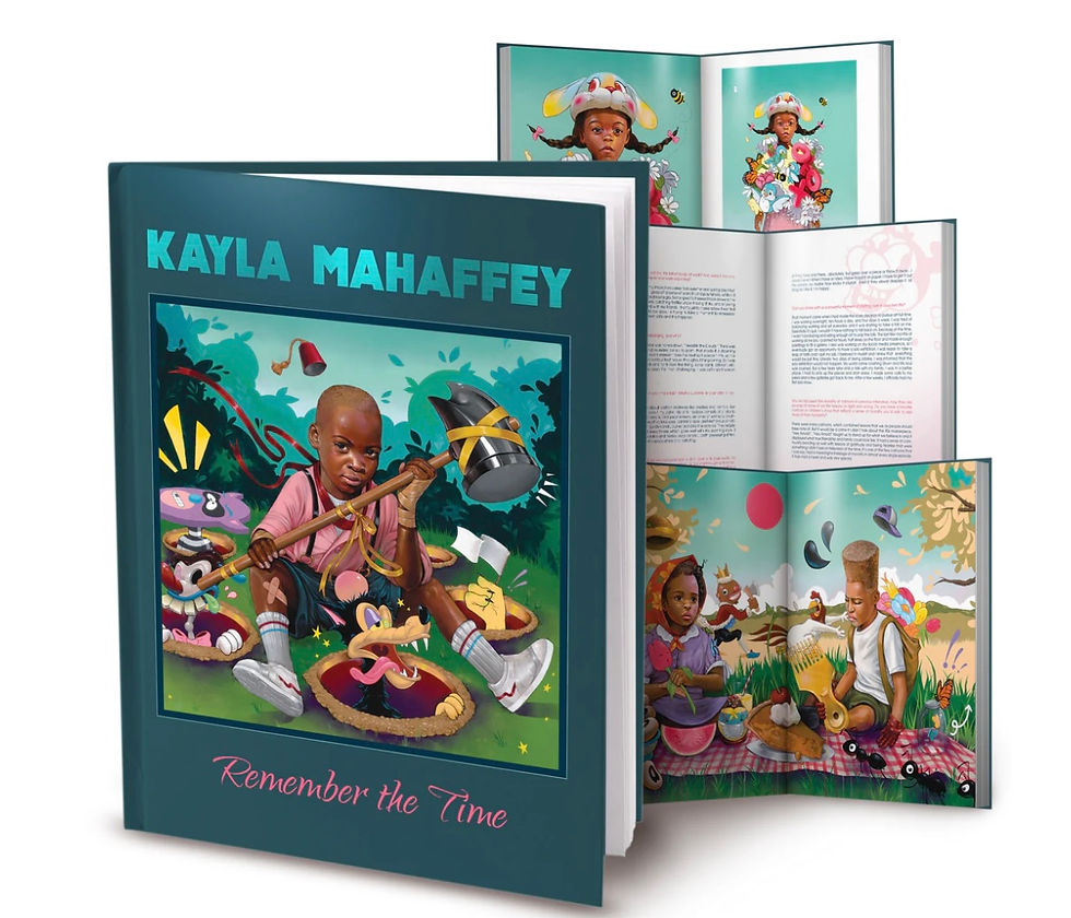 Hardcover Exhibition Catalog for "Remember the Time"