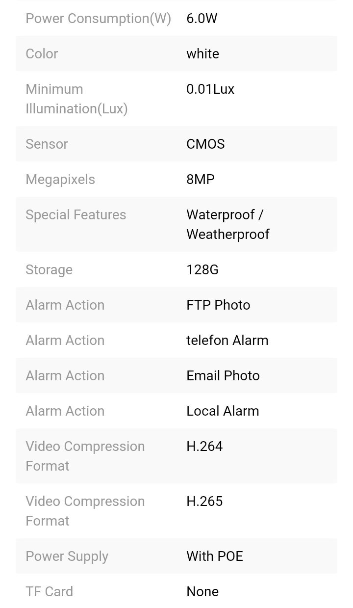 Thumbnail: HIK VISION 8MP 4K WDR Fixed Turret Network Camera Outdoor 
