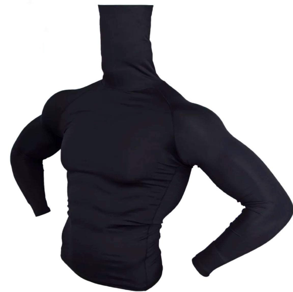 MASK Turtleneck Compression Shirts