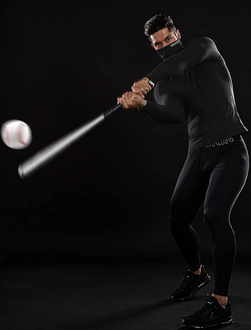 Thumbnail: MASK Turtleneck Compression Shirts