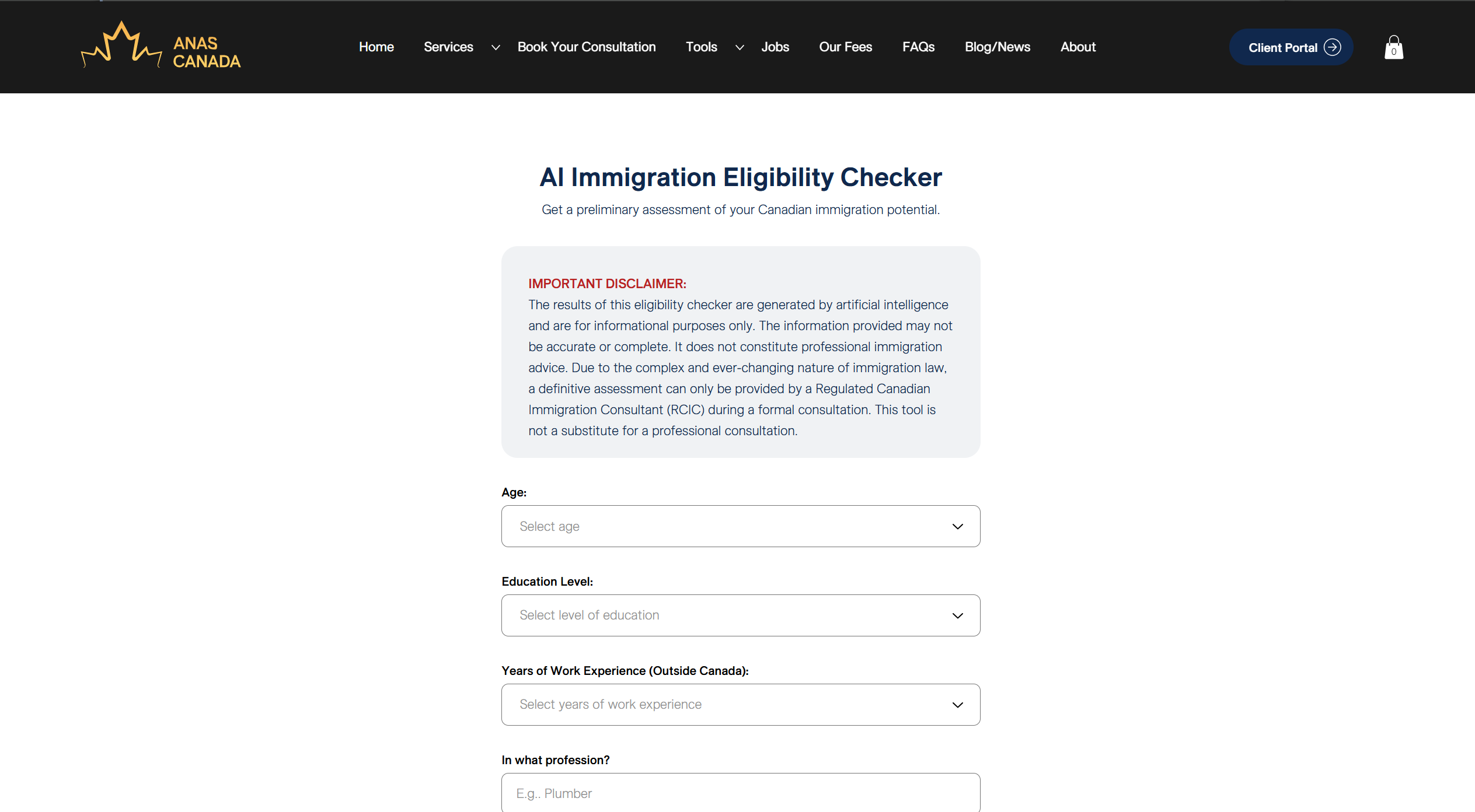 AI Immigration Assessor