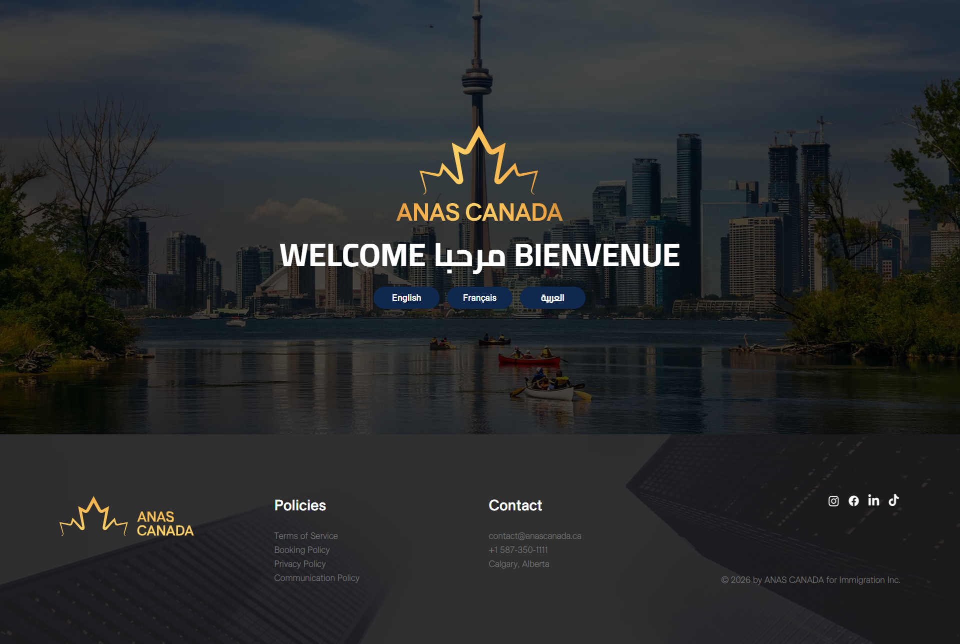 Anas Canada Platform