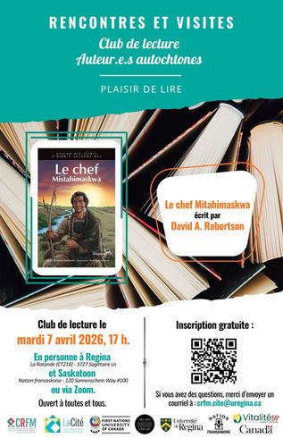 DEUX rendez-vous à ne pas manquer pour notre Club de lecture!
