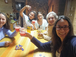 Family reunion, game night, 2023.