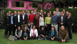 Sustainability and Climate Change and mining team at PwC Colombia, 2014.