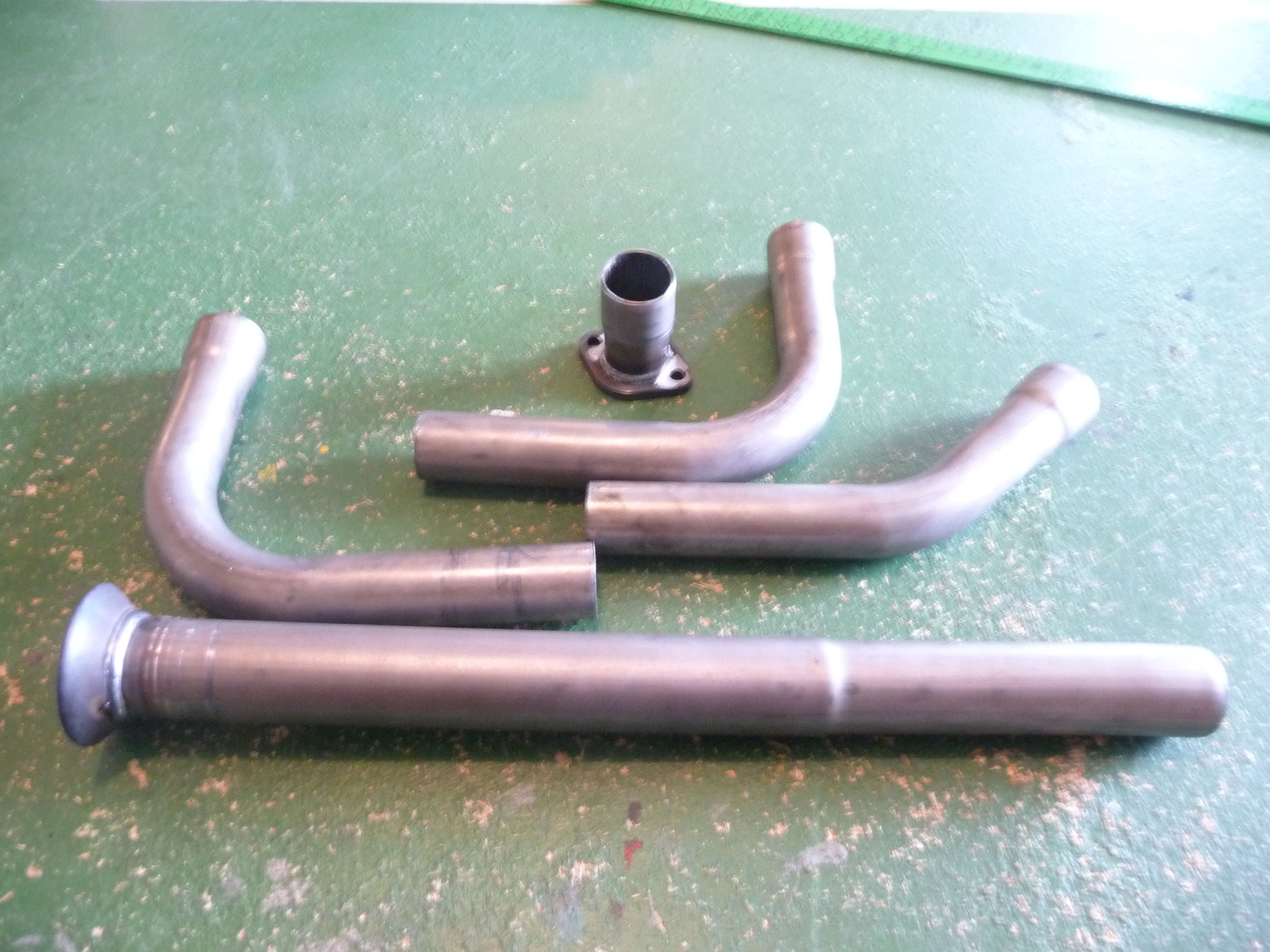 Racing Mower Exhaust Kit Briggs 31 16 HP Vertical Van Guard