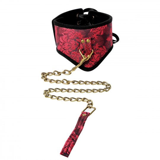 Thumbnail: Red Dragon 5 Piece Satin Bondage Set