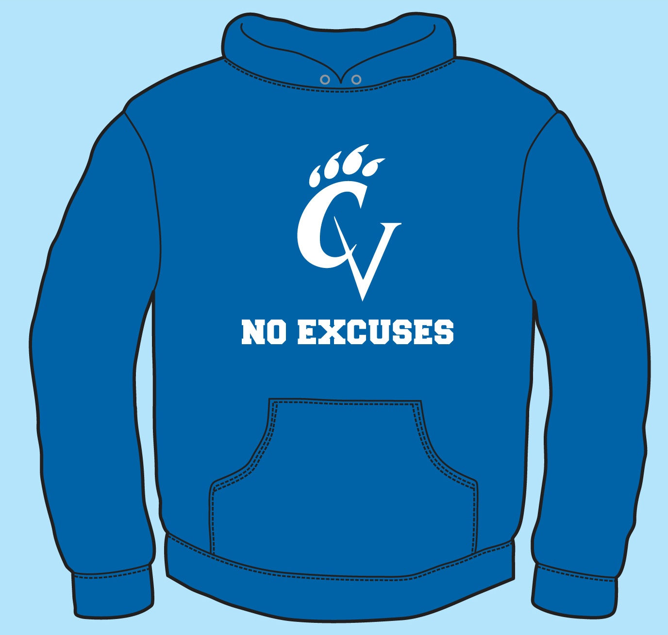 CVMS CVMS 8th GRADE ATHLETIC BOY'S ONLY ROYAL