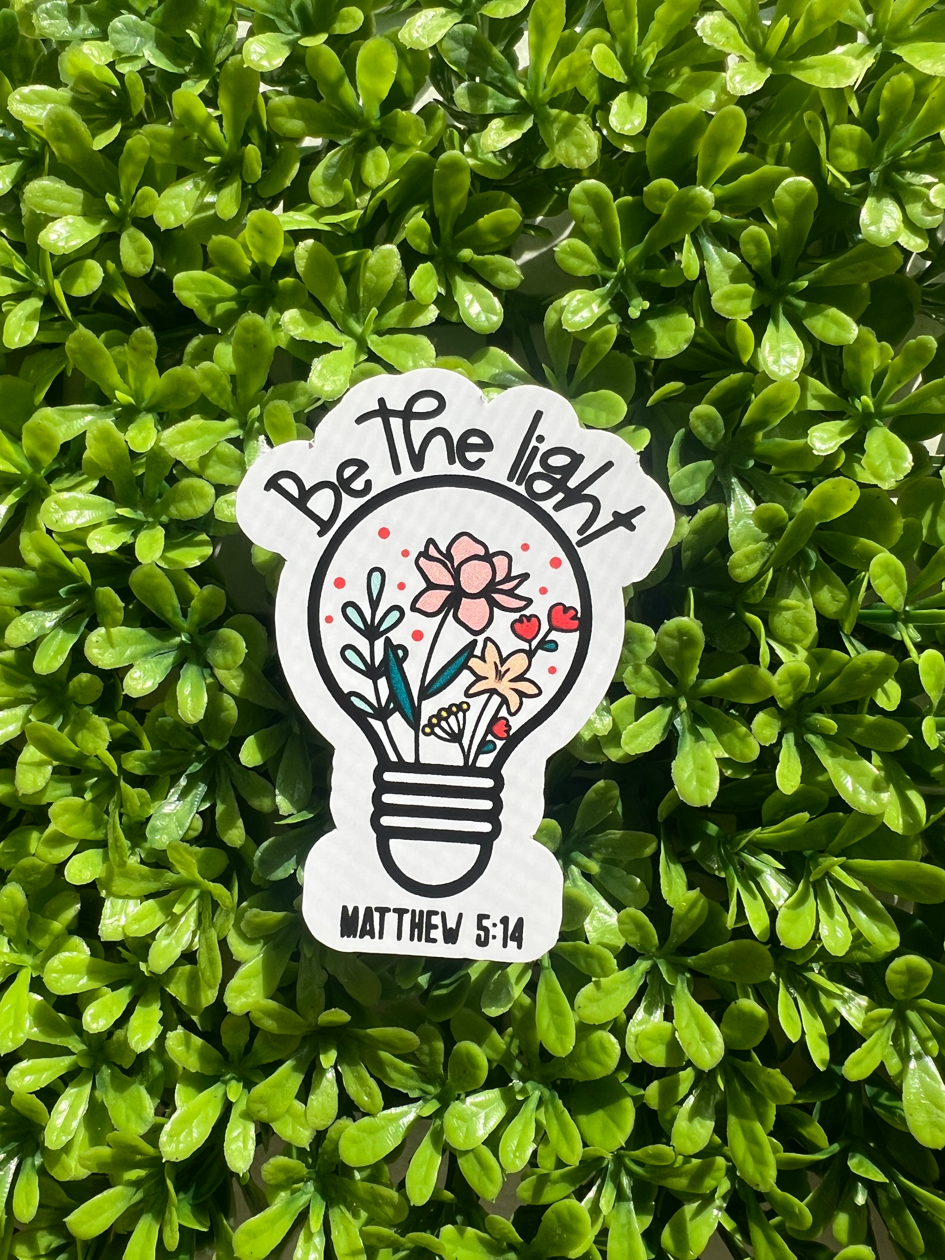 Be the Light Sticker