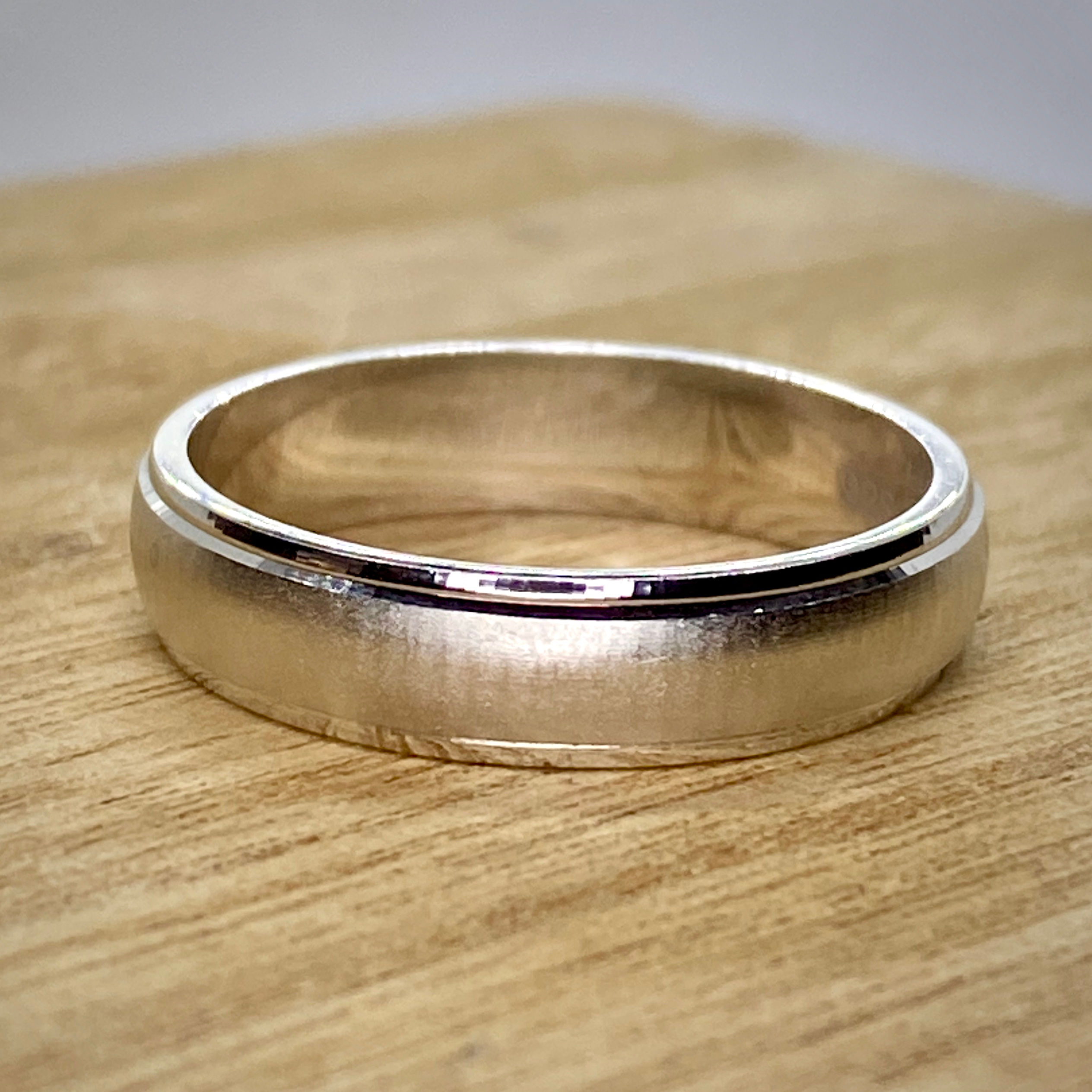 Sterling Silver Ring, Wedding band