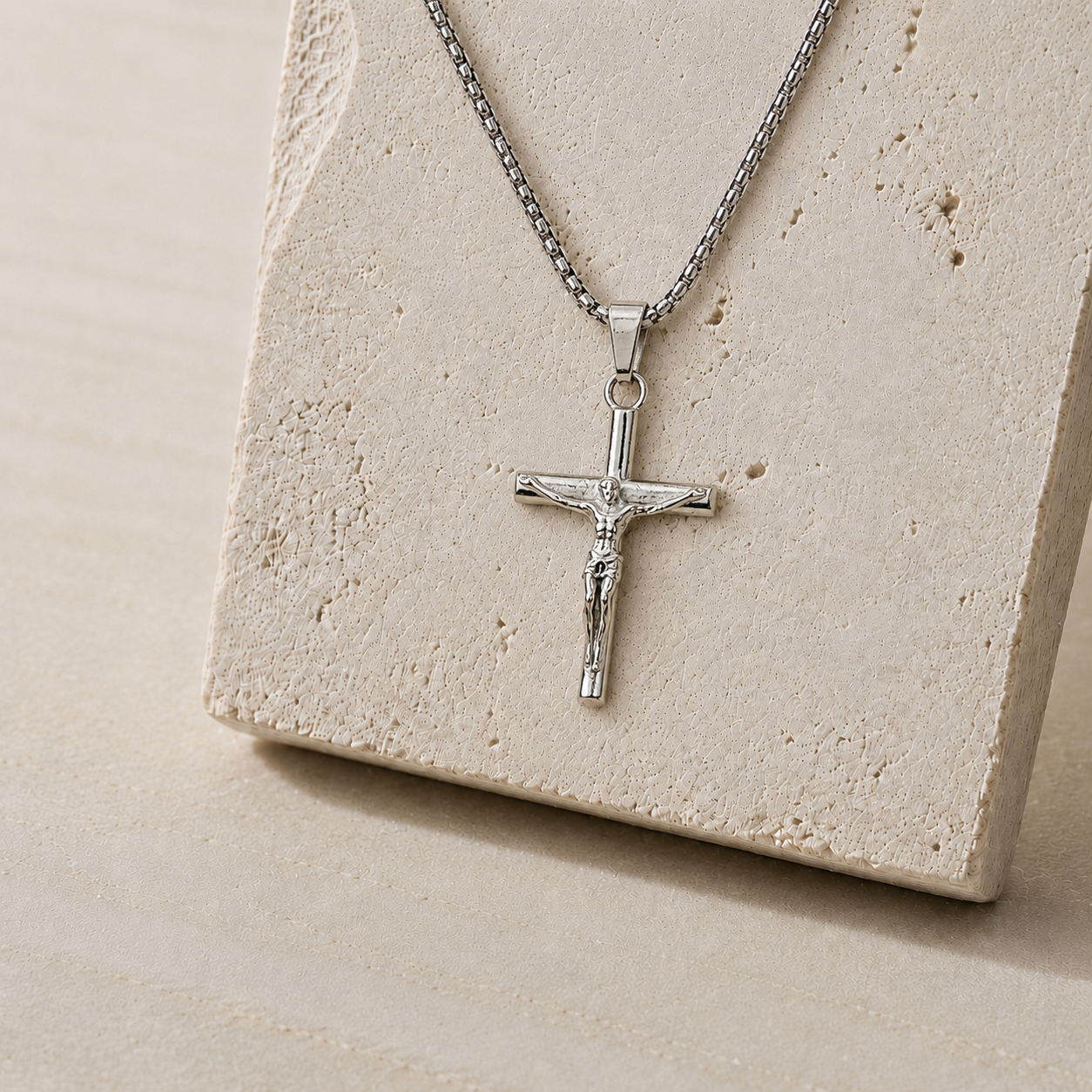 Stainless Steel Crucifix