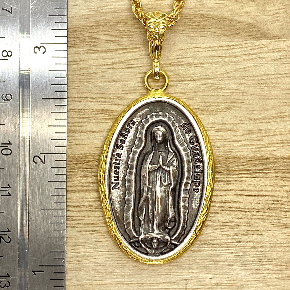 Thumbnail: Necklace Our Lady Guadalupe,