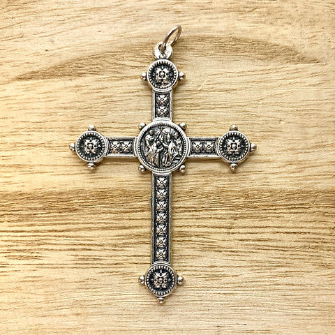 Cross ferula 40, papal ferula, Italian metal | Fiat Religious