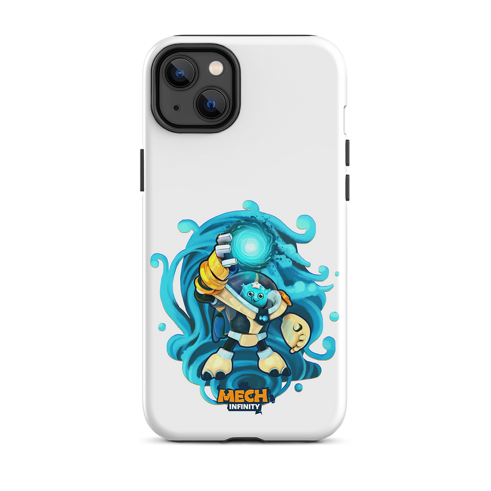 Thumbnail: Mech Aqua rugged iPhone Case