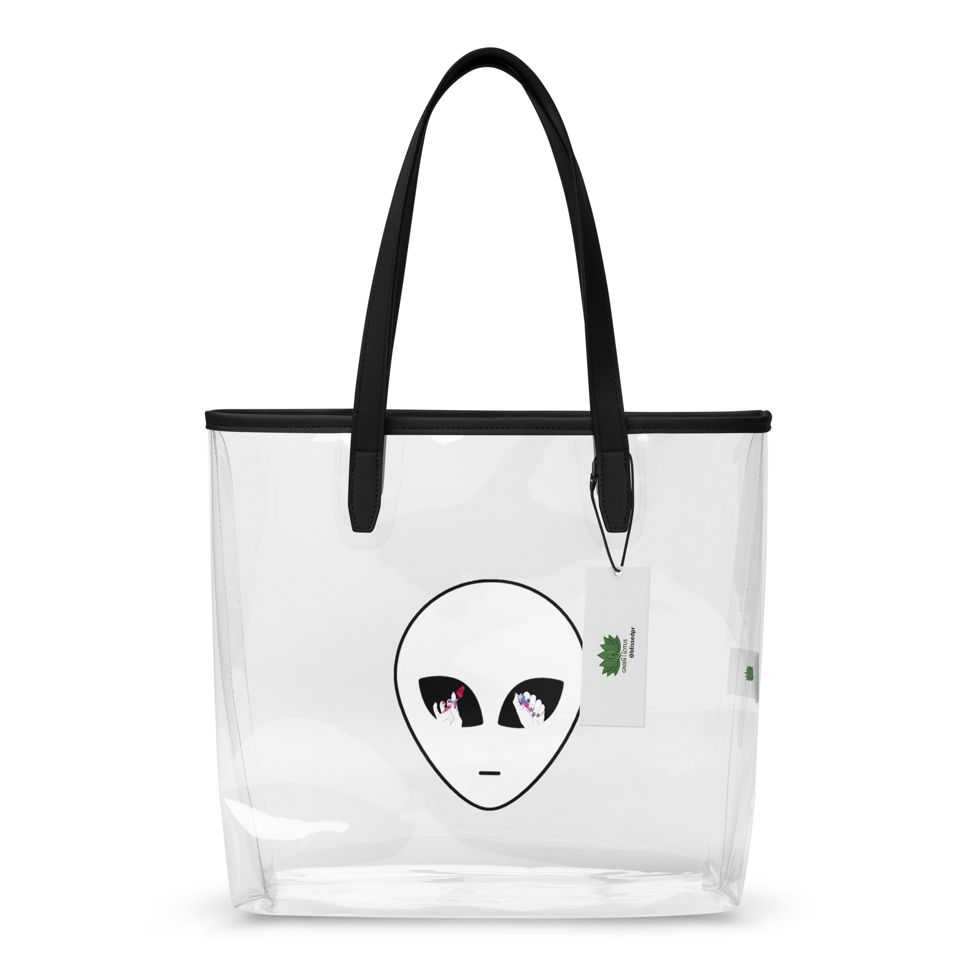 UFO Clear tote bag