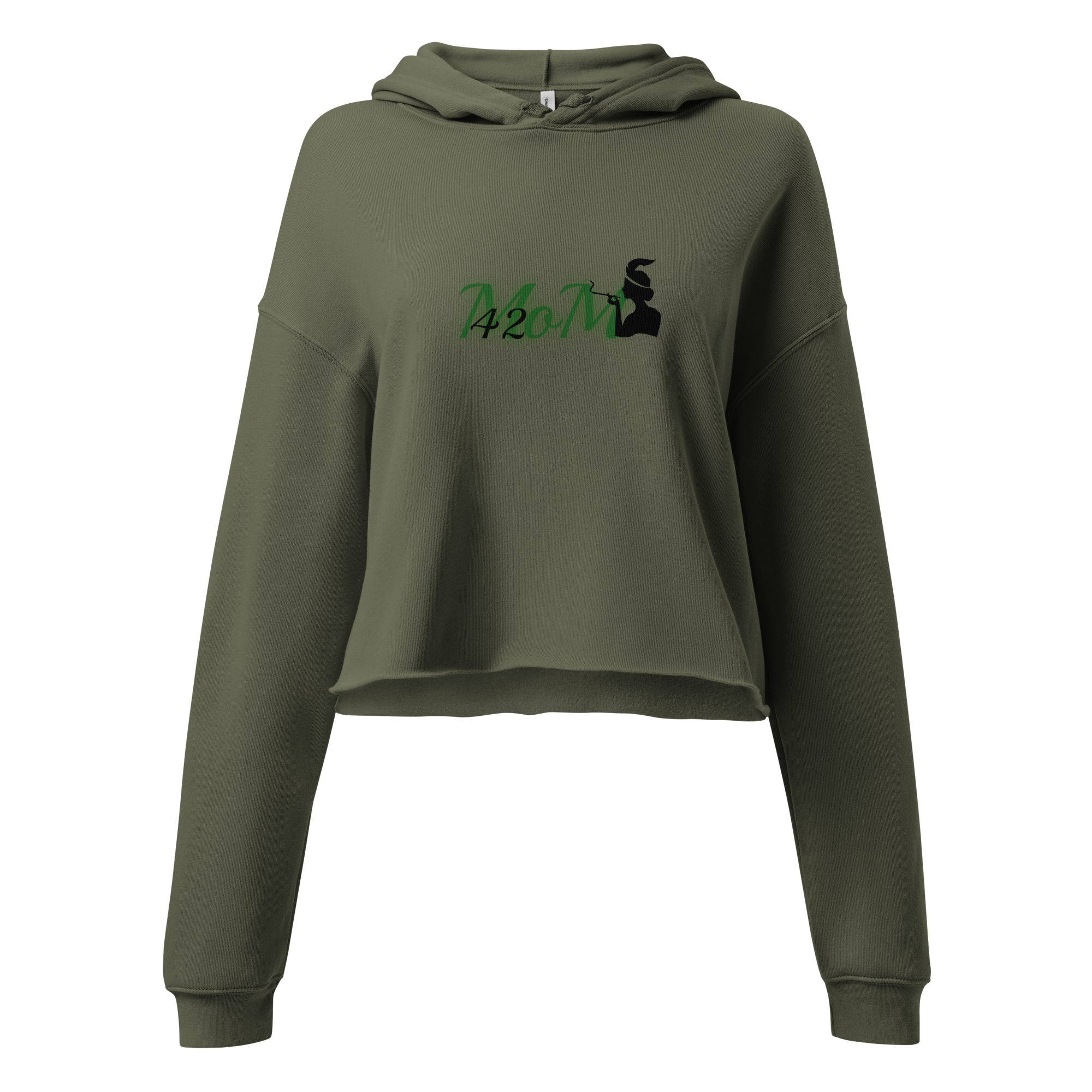 Ganja Mom Crop Hoodie