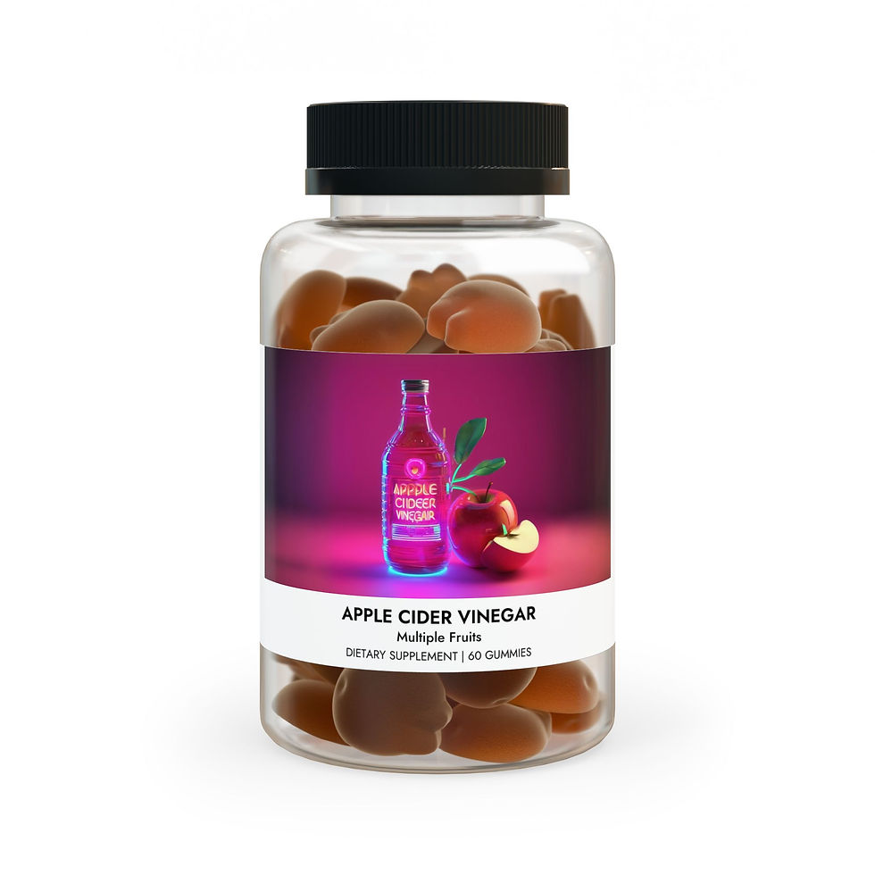 Apple Cider Vinegar Gummies (60 Gummies)