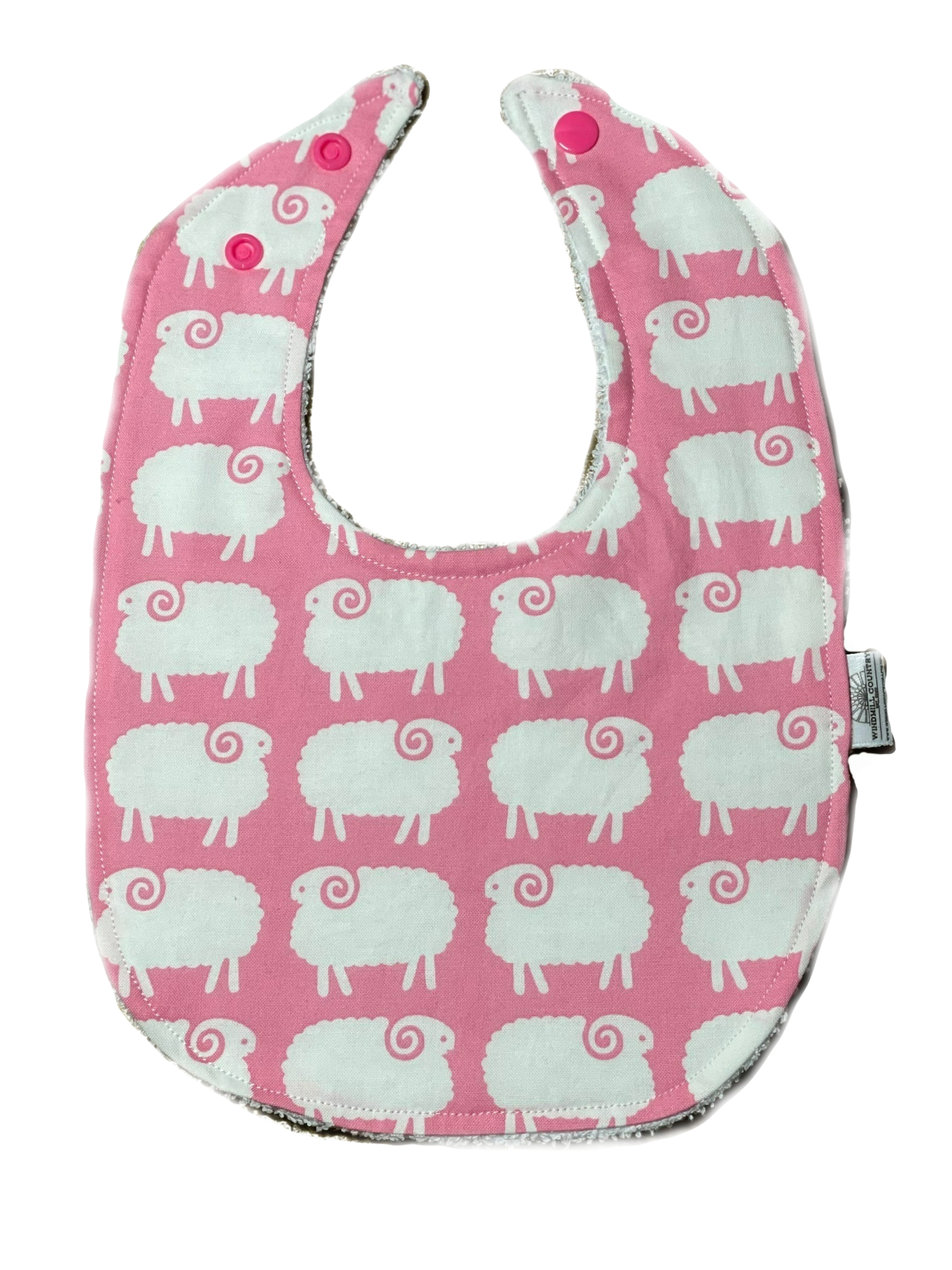 Pink Sheep Bib