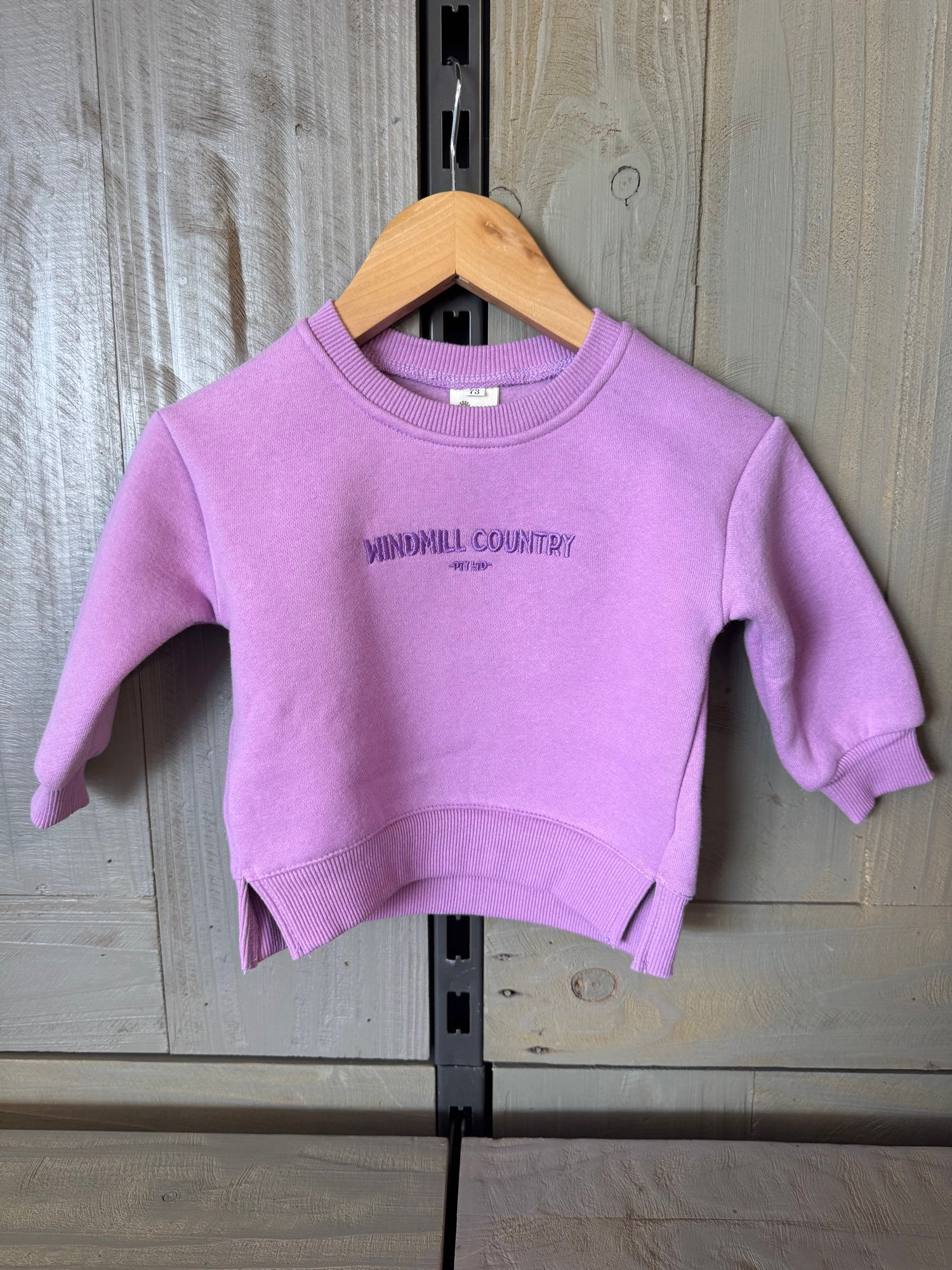 Children’s Purple Crew Neck