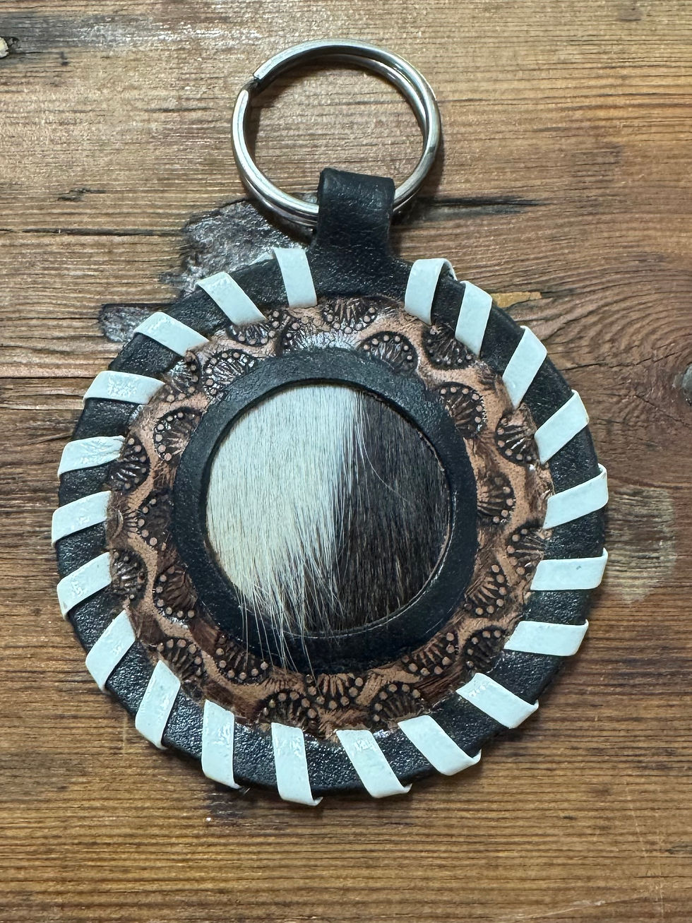 Thumbnail: Detailed Leather Hyde Keyrings