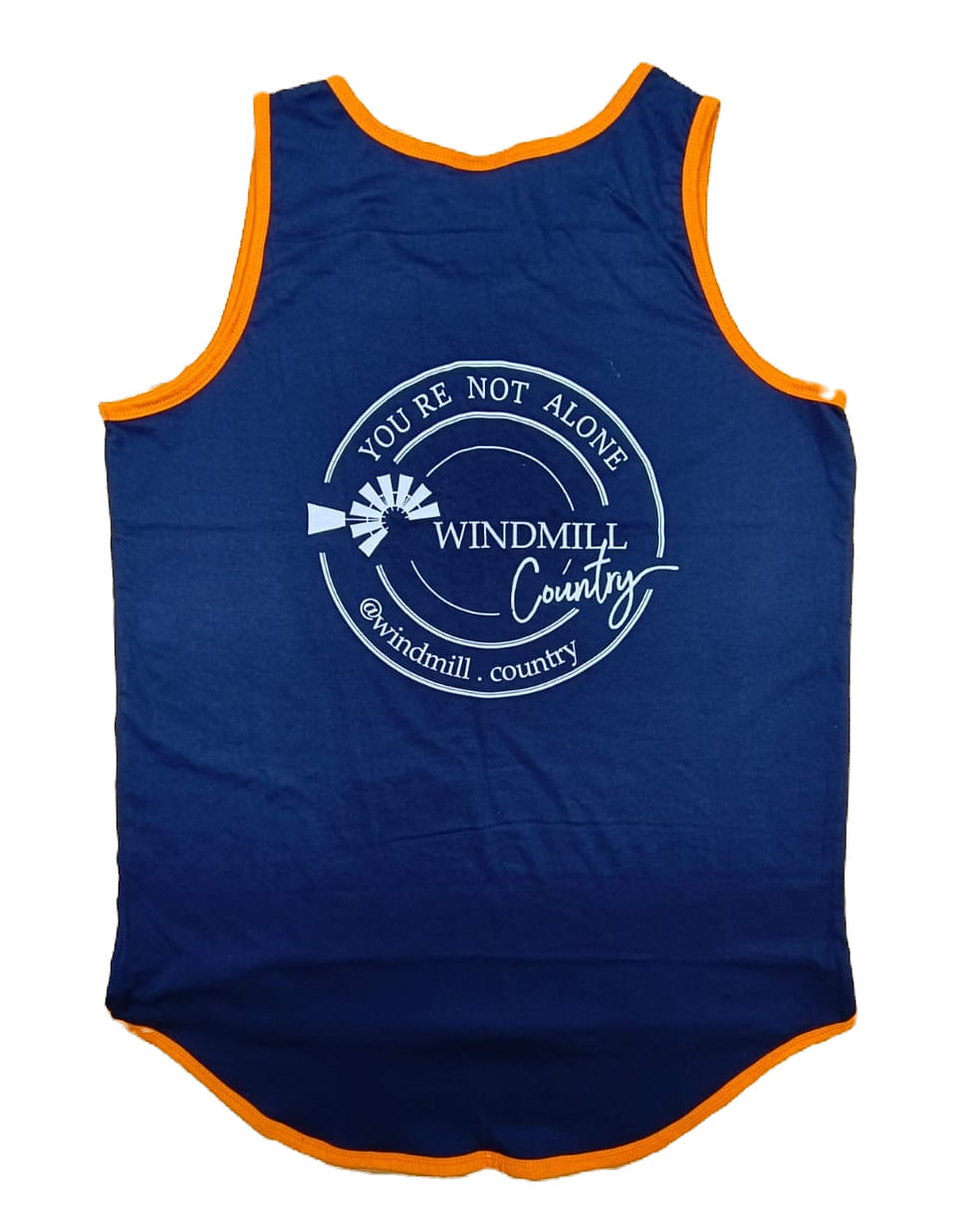 Thumbnail: Navy & Orange Shearing Singlet